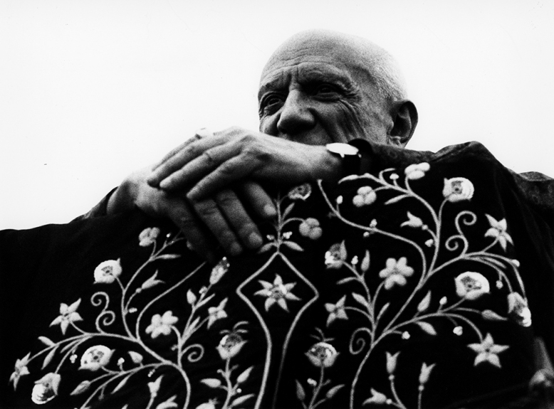 Lucien CLERGUE Picasso Président, Arènes de Fréjus, 1962, (réf.1104-14), tirage argentique 